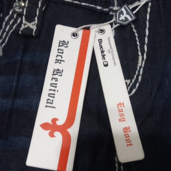 Rock Revival Women's 26 Serena Easy Boot Bejeweled Embroidered Distressed NWT - Picture 8 of 15